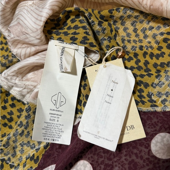 NWT Golden Goose Deluxe Daisy Patchwork Dress - Size Small - Picture 10 of 10